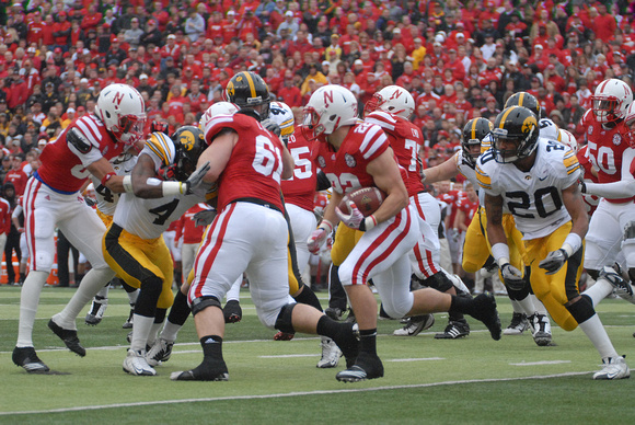 Iowa vs. Nebraska Football 2011